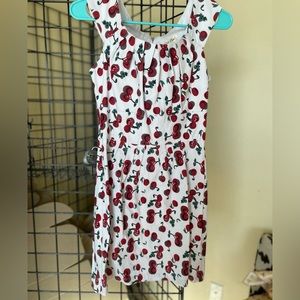 Bettie Paige Cherry Pin Up Dress